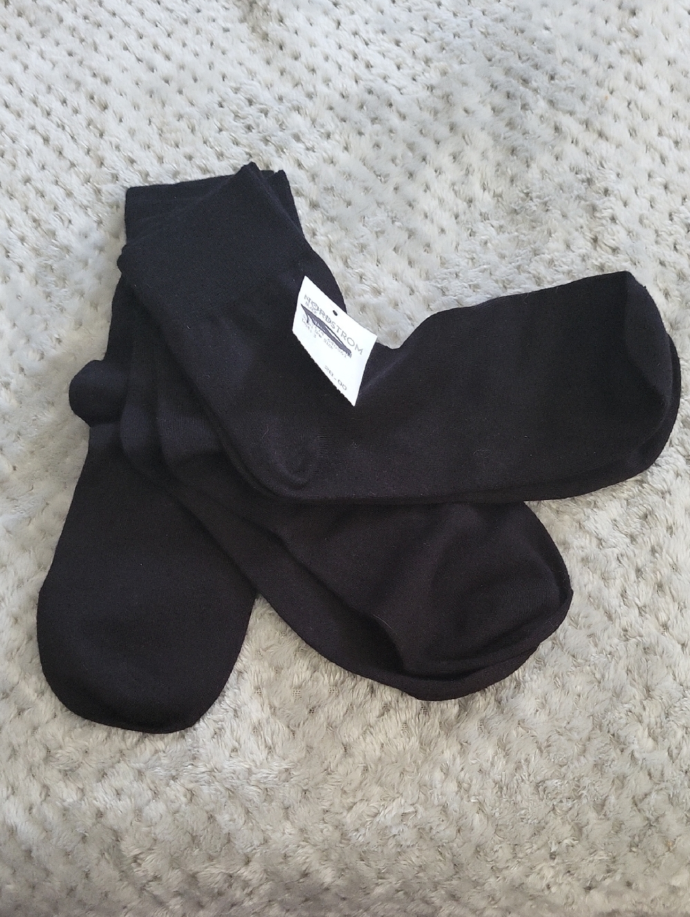 Nwt‎ Stems Black Men's Ankle Socks  3pk